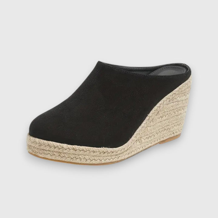Siena – espadrill med kilklack