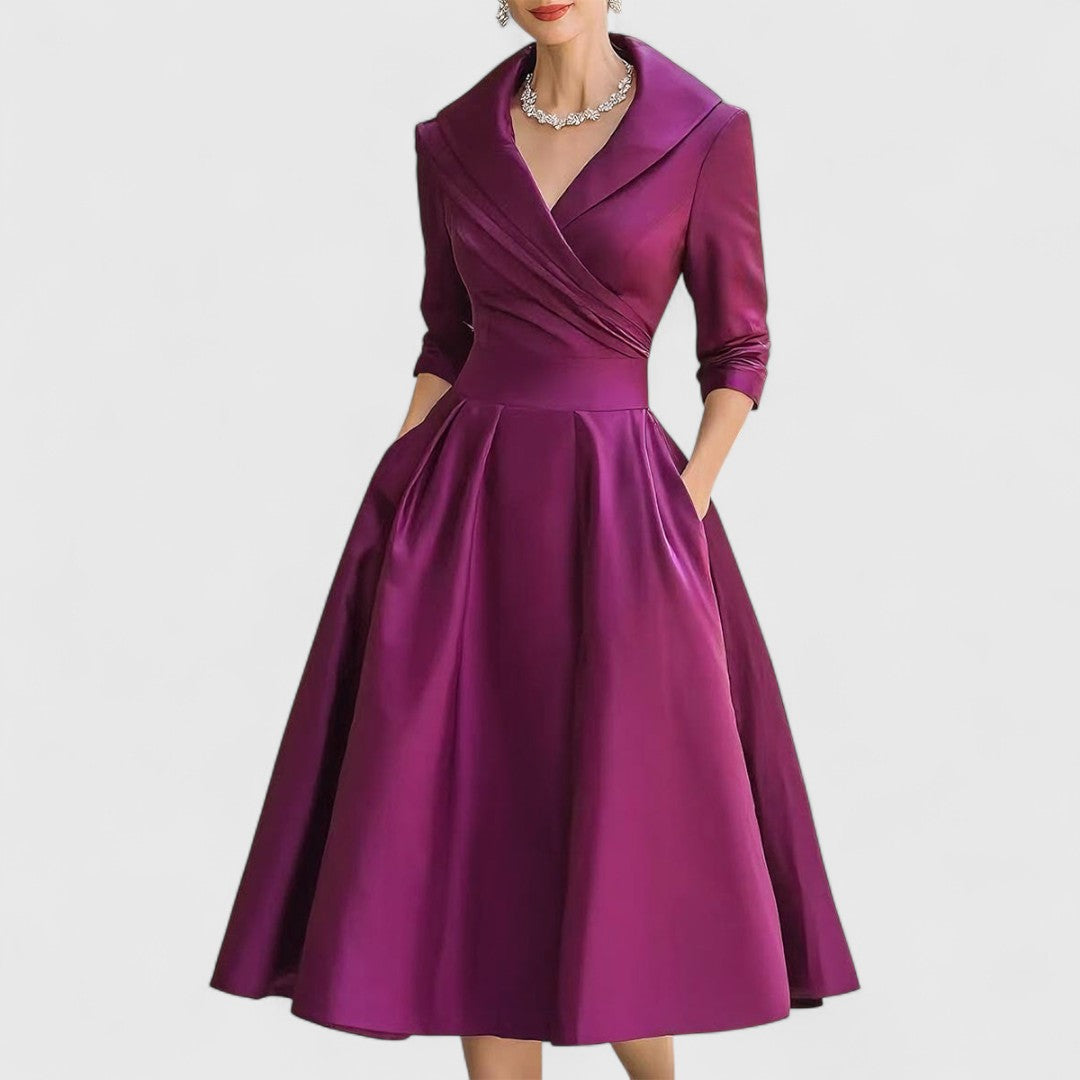 Valerie – elegant midiklänning