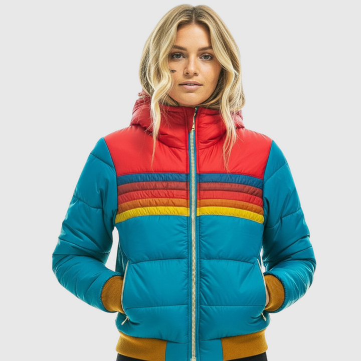 Elena – vindtät dunjacka