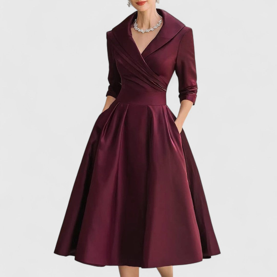 Valerie – elegant midiklänning