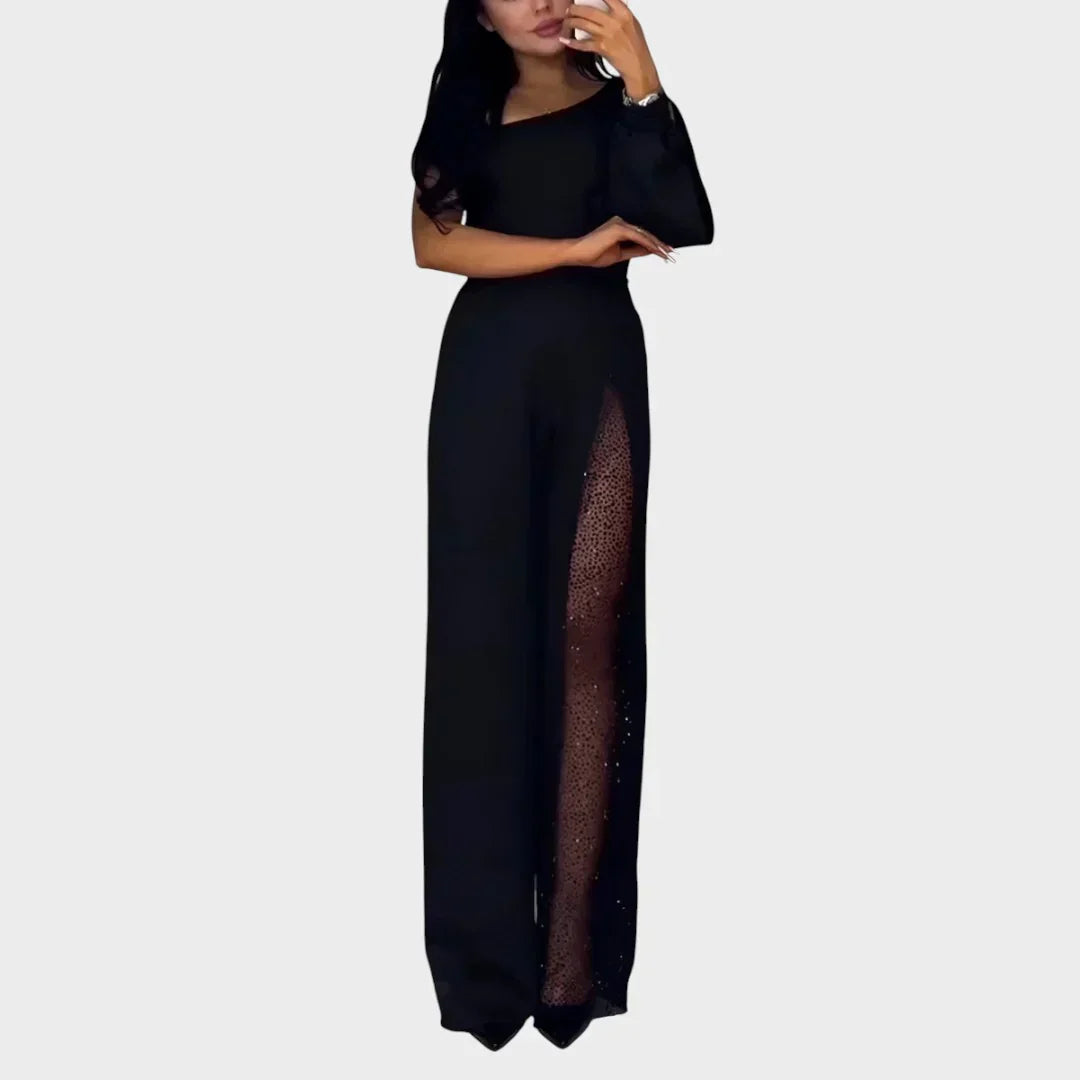 Harper – modern vidbent jumpsuit
