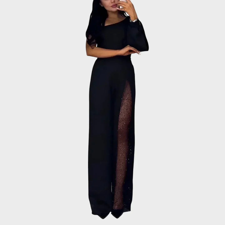 Harper – modern vidbent jumpsuit
