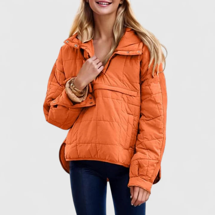 Veronika – vattentät oversized hoodie