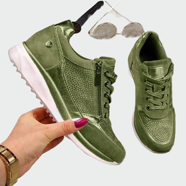 Bekväma klassiska ortopediska sneakers med mjuk sula