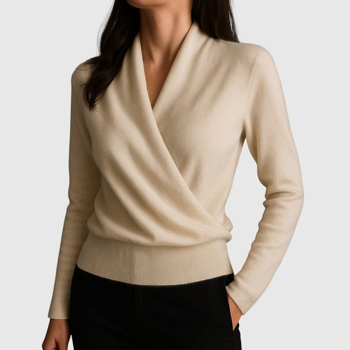 Elena – stickad premiumtröja