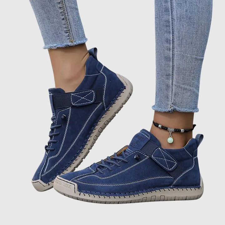 Elira – bekväma och stödjande skinnsneakers för dam
