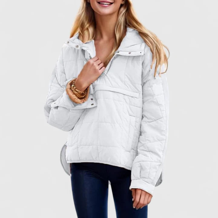 Veronika – vattentät oversized hoodie