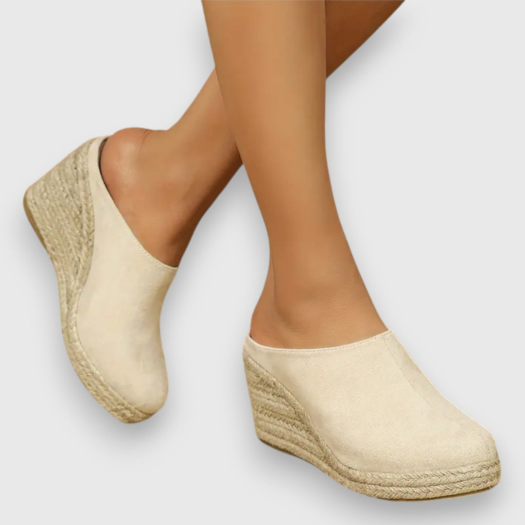 Siena – espadrill med kilklack