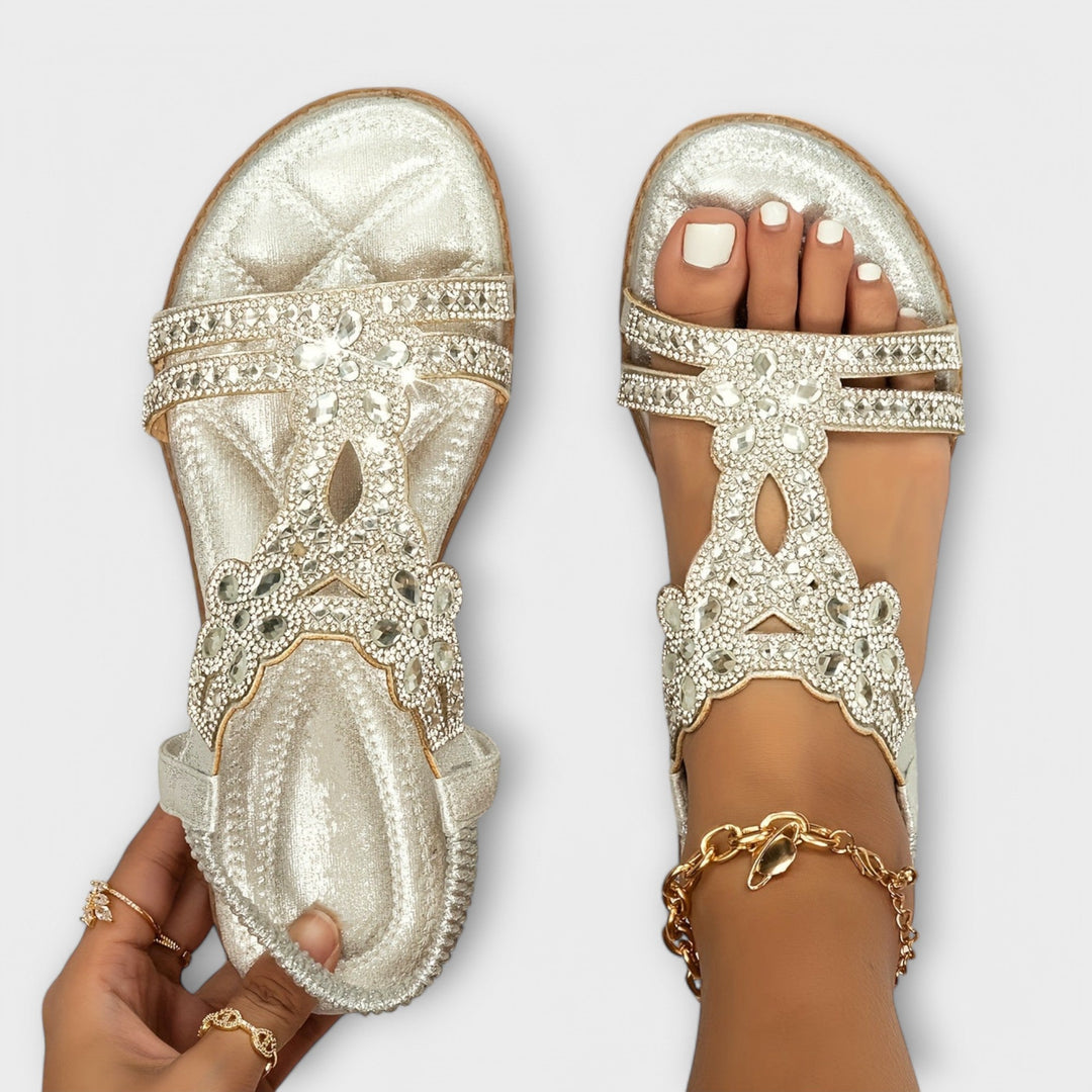 Birgit – ortopedisk sandal med bohocharm