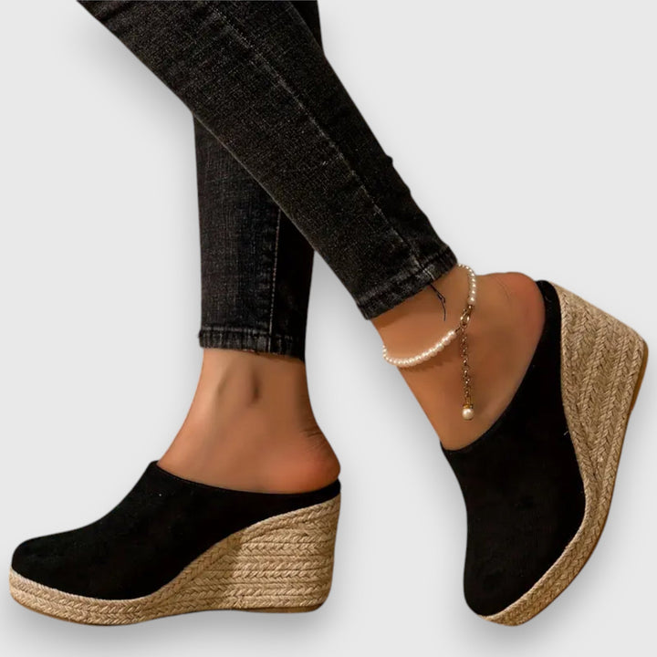 Siena – espadrill med kilklack