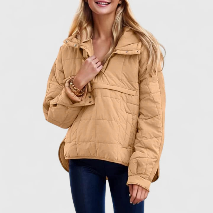 Veronika – vattentät oversized hoodie