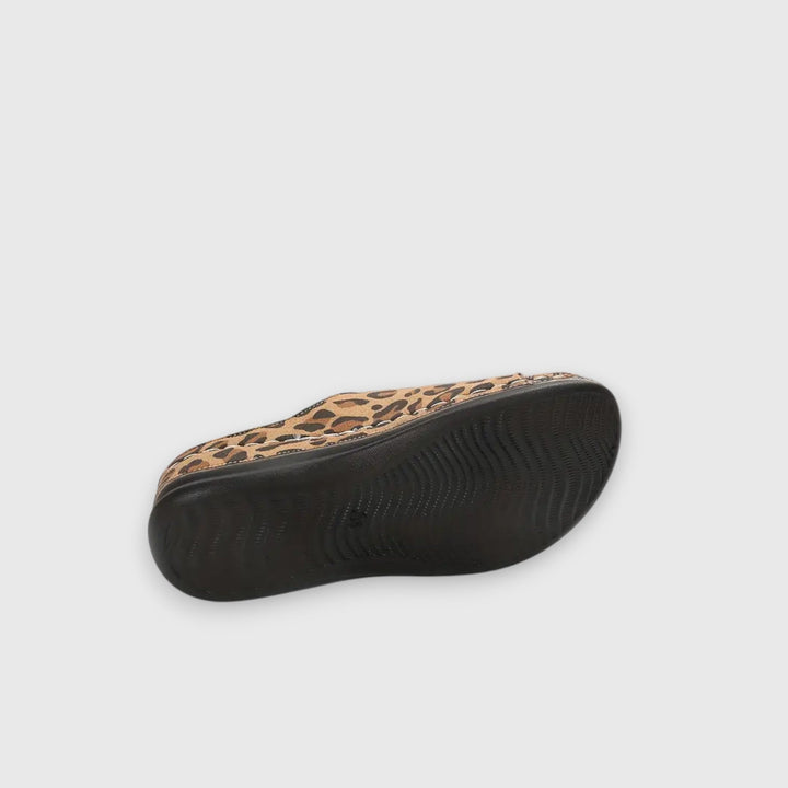 Tina – leopardsandal