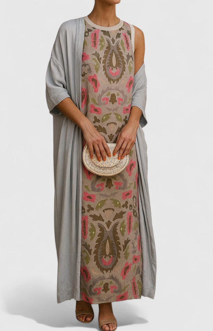 Mikaela – elegant lång klänning