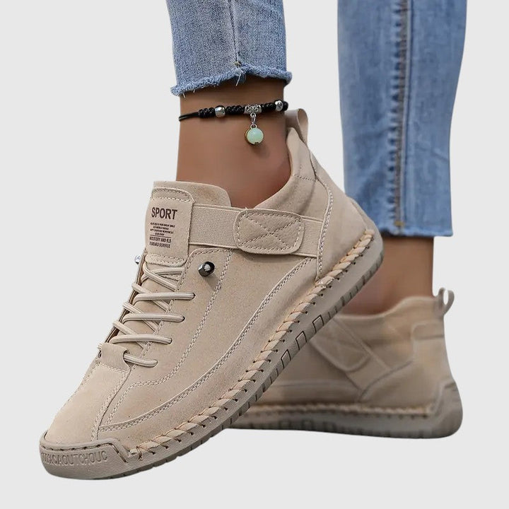 Elira – bekväma och stödjande skinnsneakers för dam