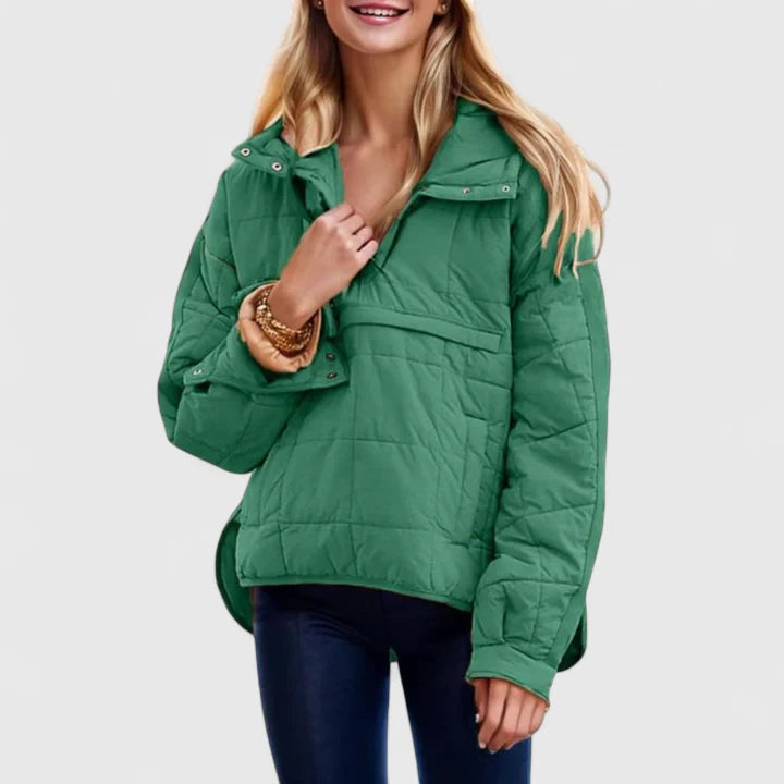 Veronika – vattentät oversized hoodie