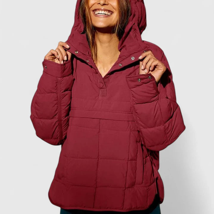 Veronika – vattentät oversized hoodie