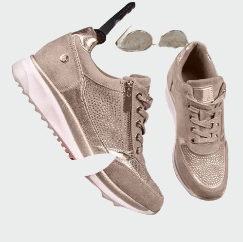 Bekväma klassiska ortopediska sneakers med mjuk sula