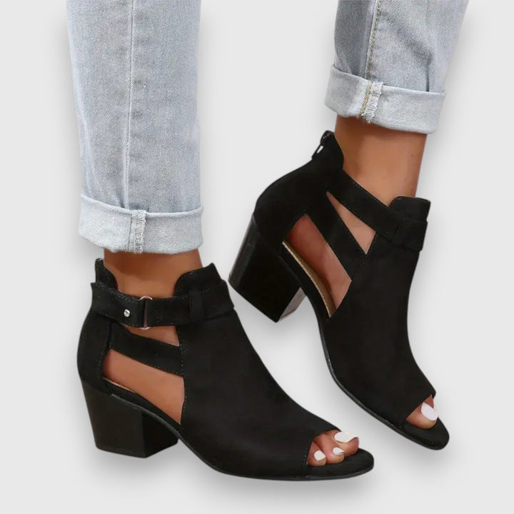 Nadine – sandal med grov klack