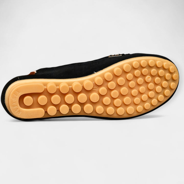 Loafers med metalldetaljer