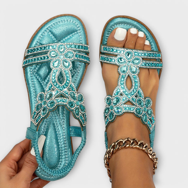 Birgit – ortopedisk sandal med bohocharm
