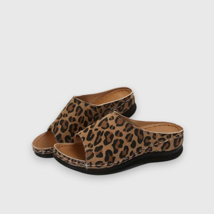 Tina – leopardsandal