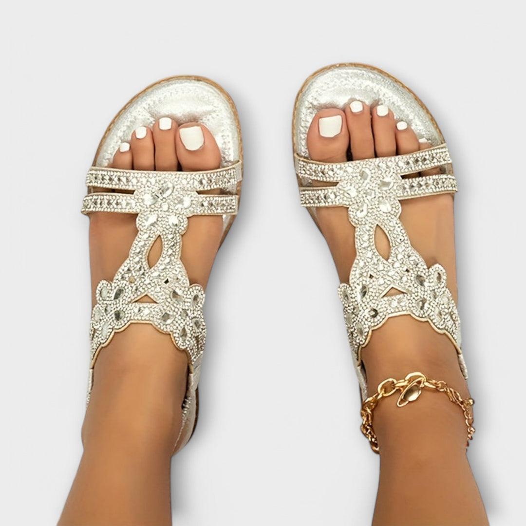 Birgit – ortopedisk sandal med bohocharm
