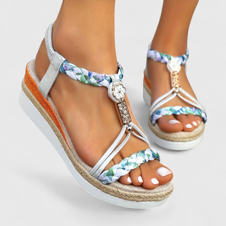 Lenka – bekväm högklackad sandal