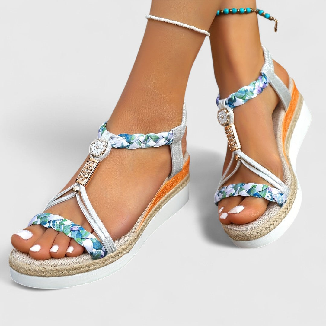 Lenka – bekväm högklackad sandal