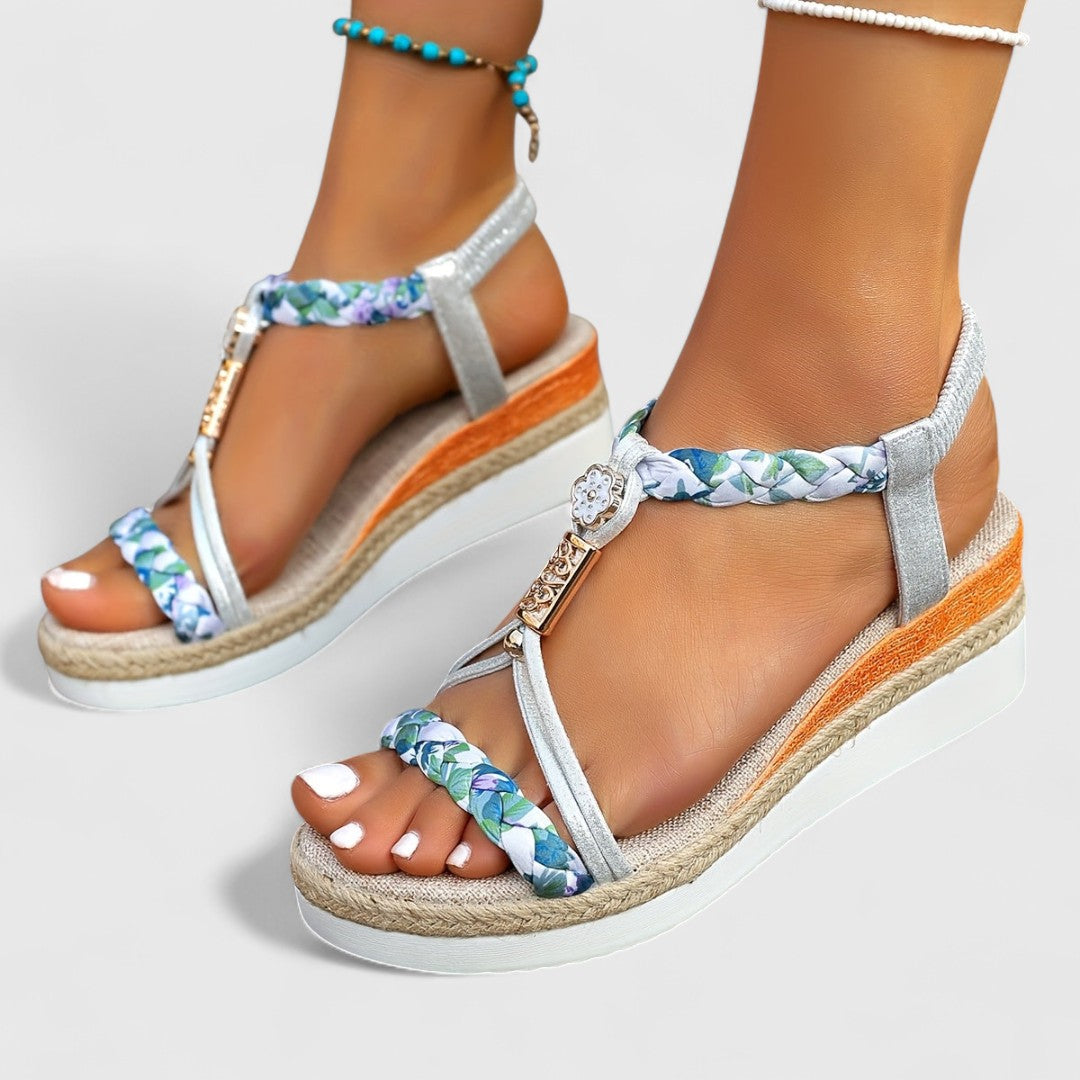 Lenka – bekväm högklackad sandal