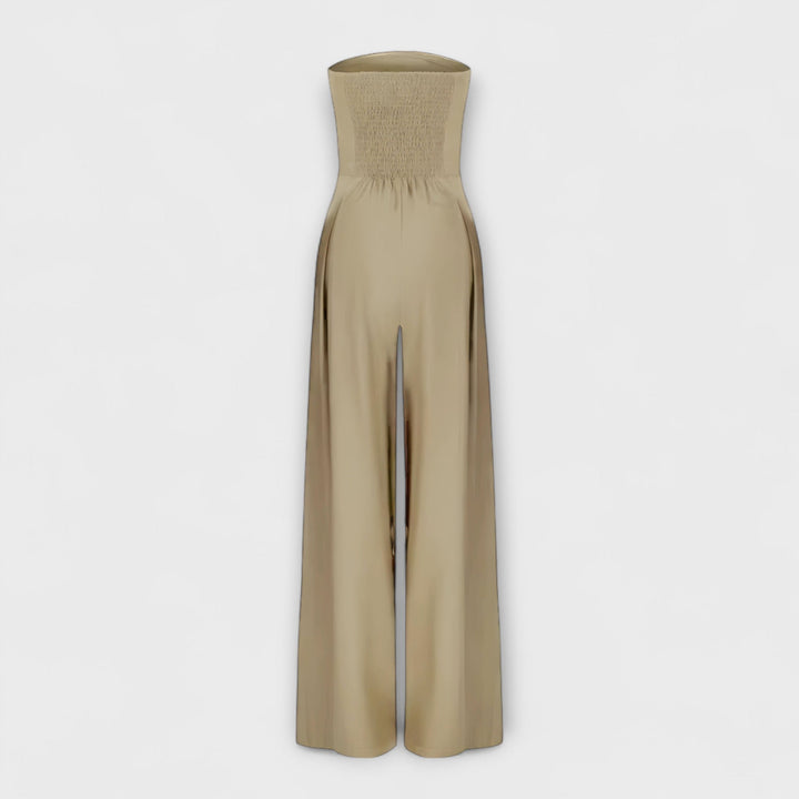 Eva – elegant axelbandslös jumpsuit