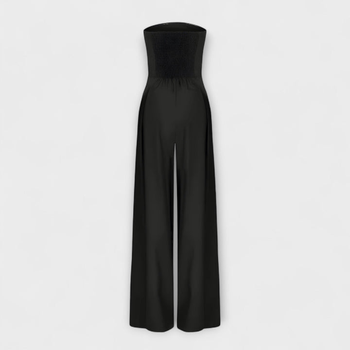Eva – elegant axelbandslös jumpsuit