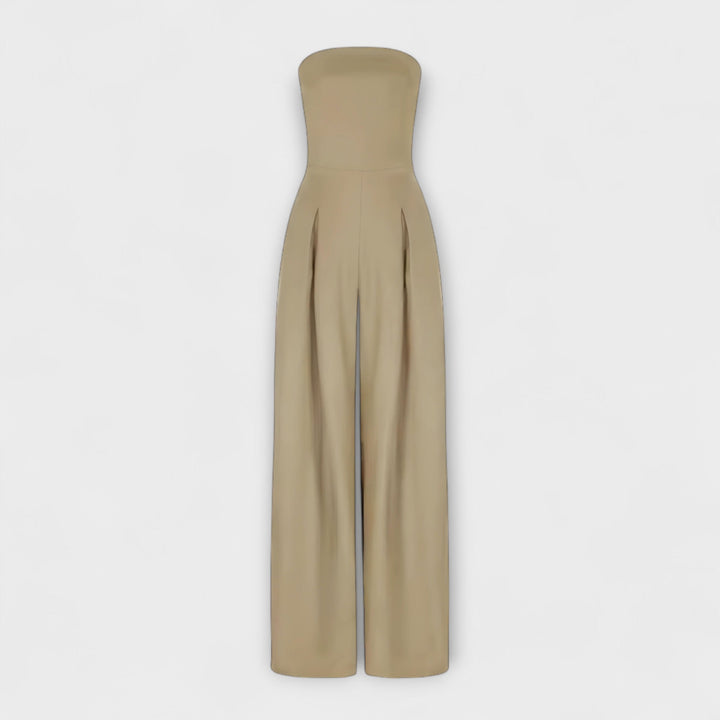 Eva – elegant axelbandslös jumpsuit