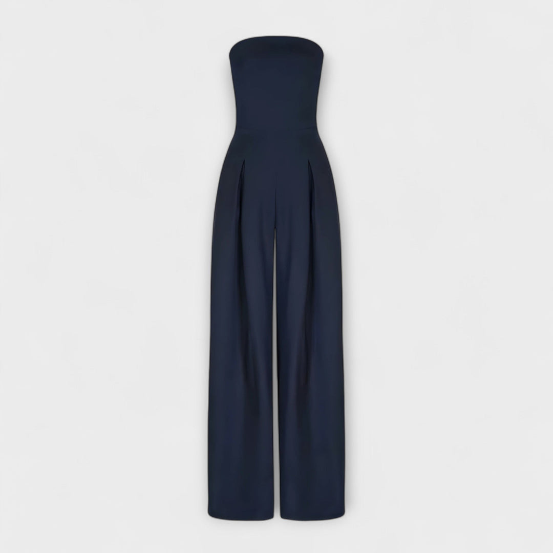 Eva – elegant axelbandslös jumpsuit