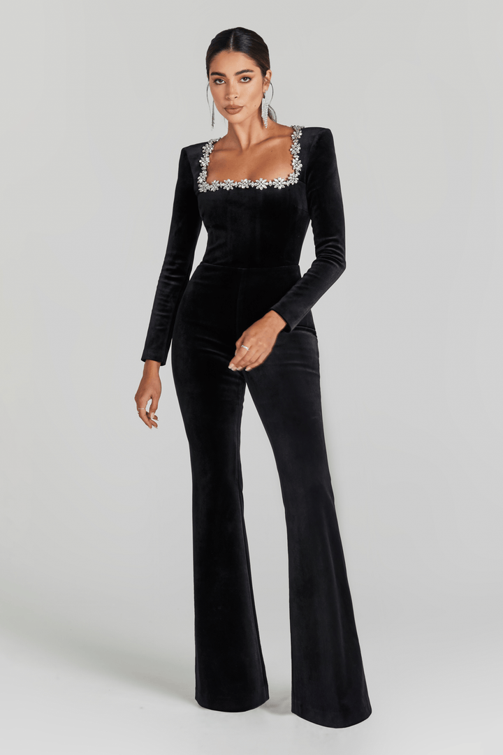 Celeste – svart jumpsuit