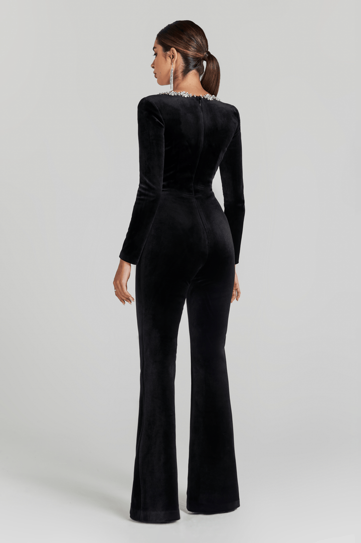 Celeste – svart jumpsuit