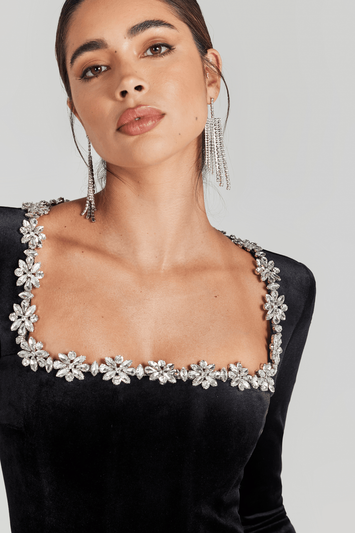 Celeste – svart jumpsuit