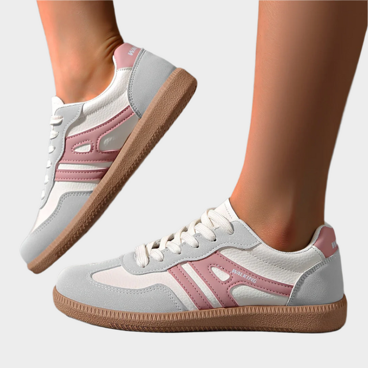 Sneakers med retrodetaljer