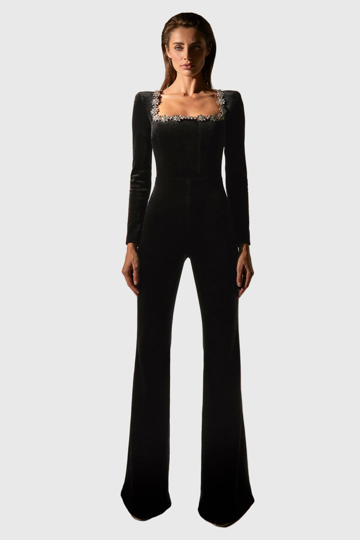Celeste – svart jumpsuit