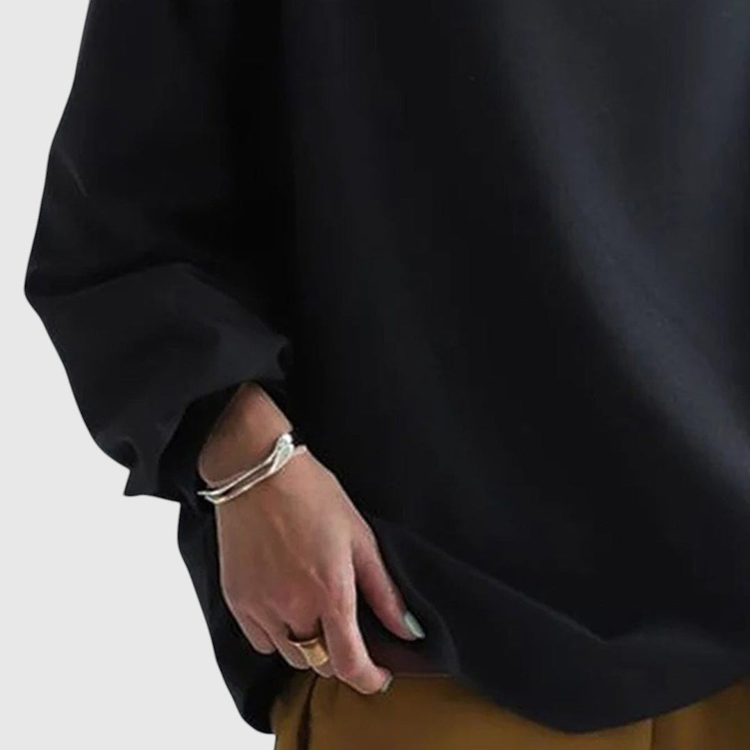 Gabriela – elegant tröja med hög krage