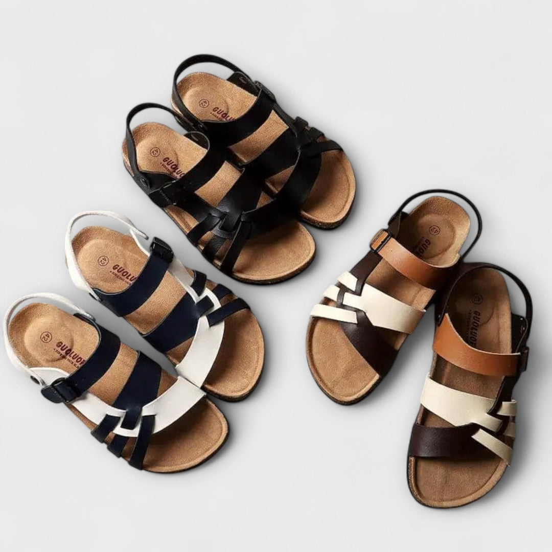 Alisa – sandal i skinn