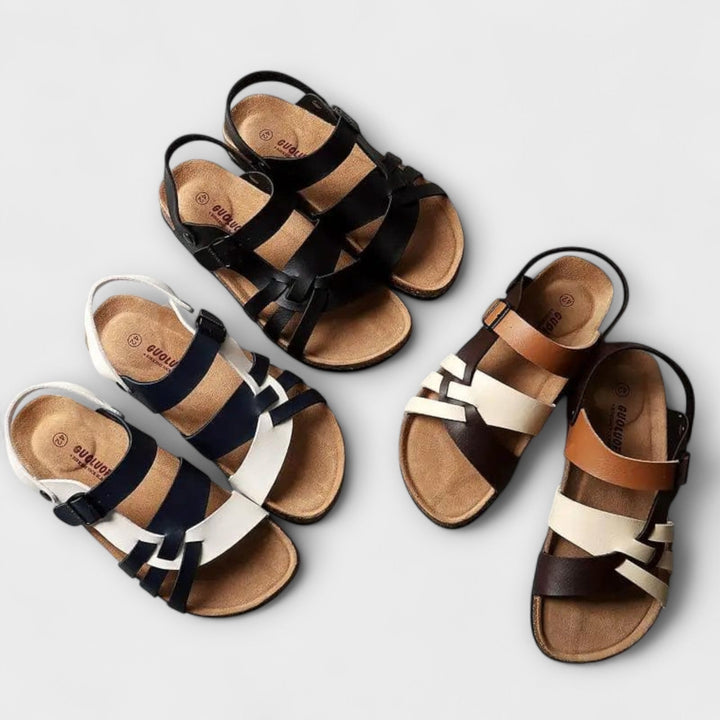 Alisa – sandal i skinn