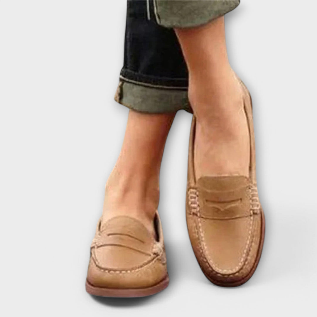 Klassiska loafers för dam