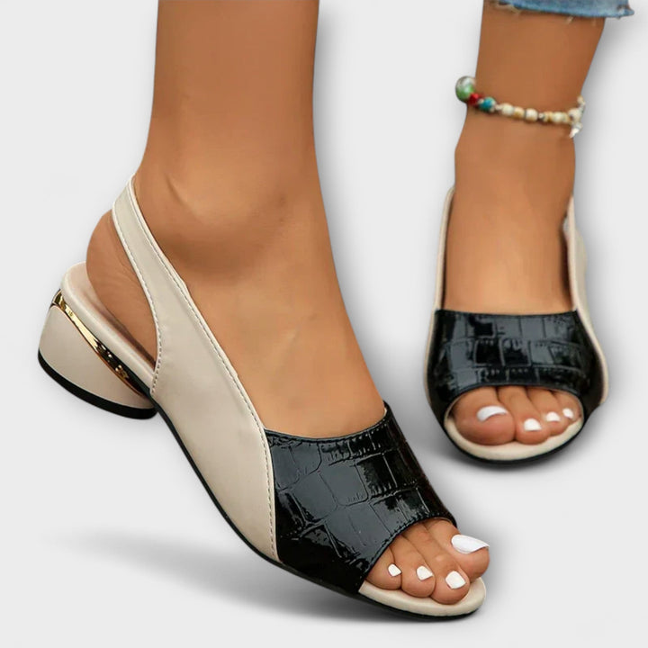 Luana – sandal i skinn