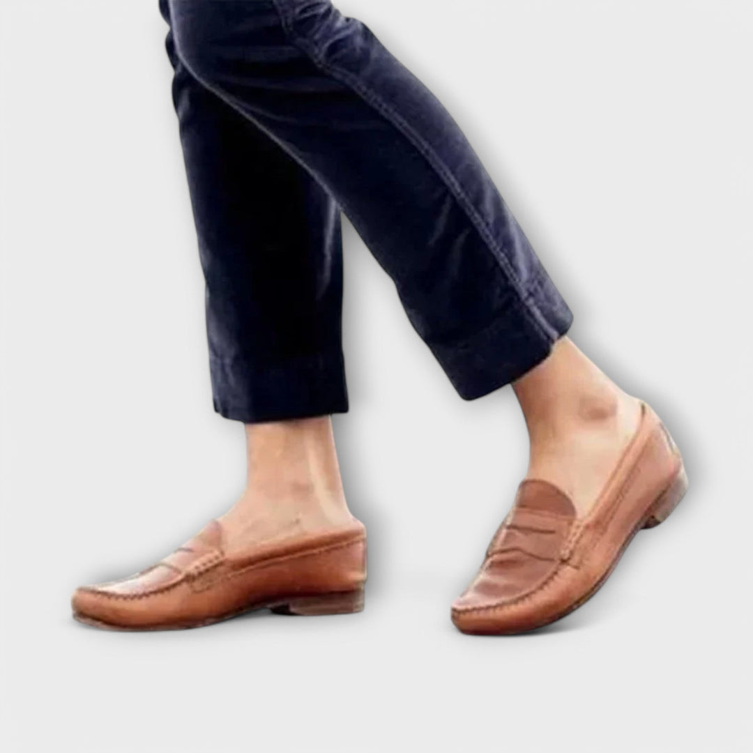 Klassiska loafers för dam