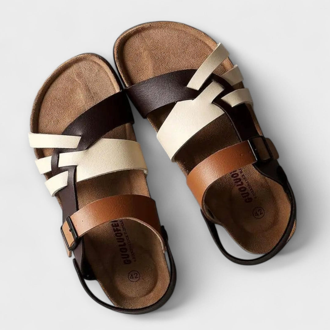 Alisa – sandal i skinn
