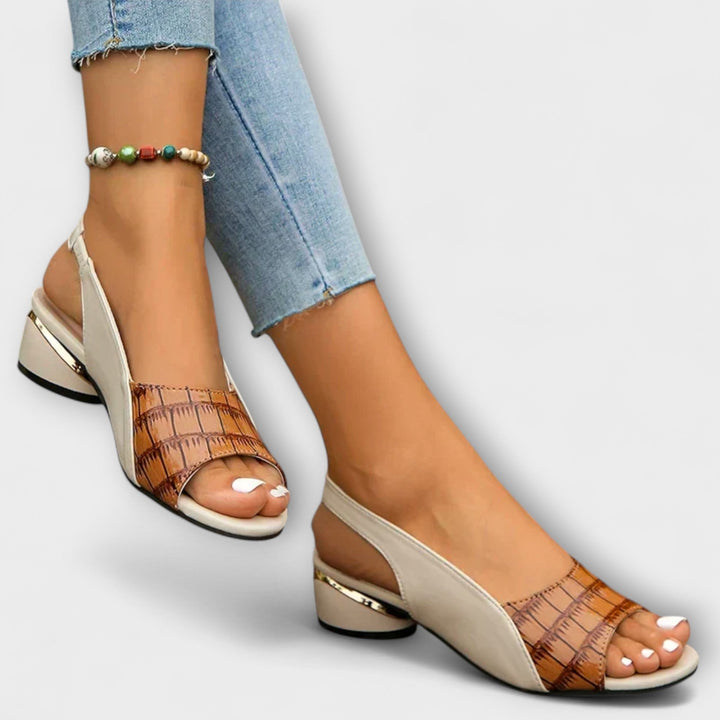 Luana – sandal i skinn