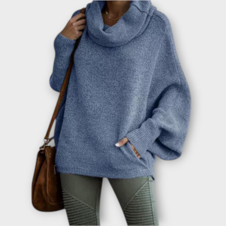 Ulrika – elegant damtröja med polokrage