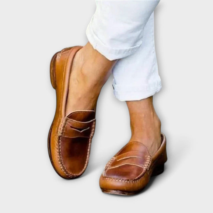 Klassiska loafers för dam