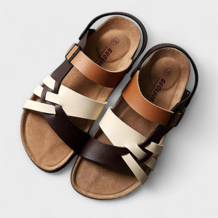 Alisa – sandal i skinn