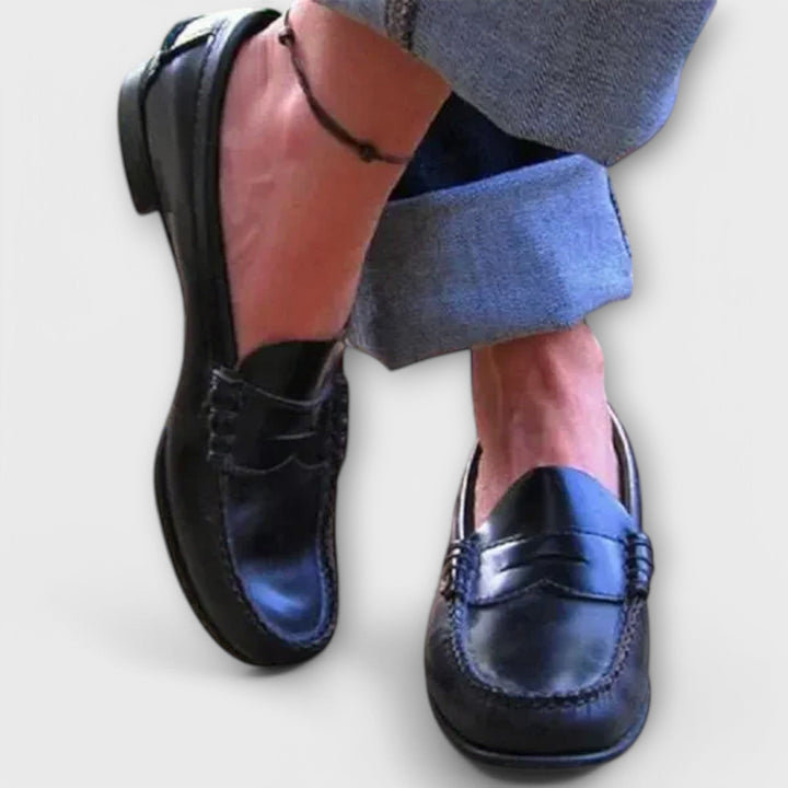 Klassiska loafers för dam